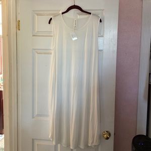 Cream Sleeveless Sun Dress - BRAND NEW / NEVER WORN